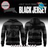 Newcastle Knights Back In Black Old Logo Hoodie 2025