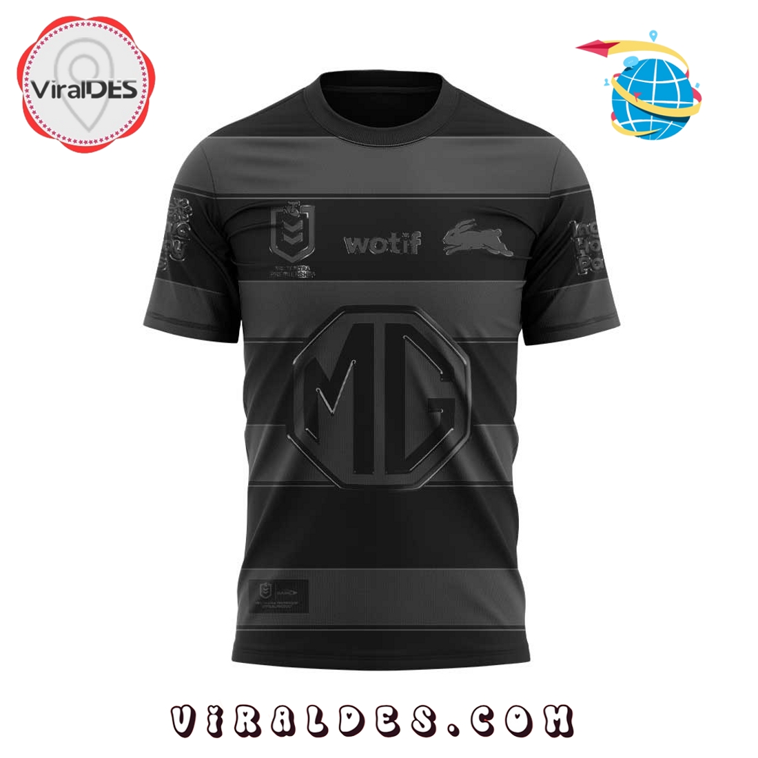 Limited Edition South Sydney Rabbitohs Back In Black Hoodie Limited Edition South Sydney Rabbitohs Back In Black Hoodie