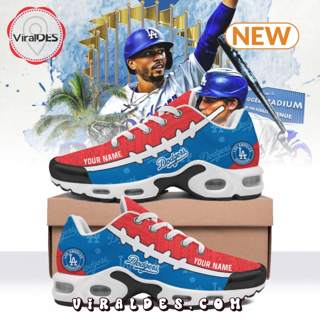 Los Angeles Dodgers Custom Air Max Plus Shoes Los Angeles Dodgers Custom Air Max Plus Shoes