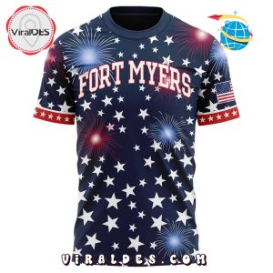 Fort Myers Mighty Mussels Independence Day 2025 Shirt