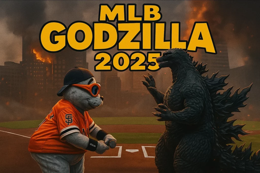 MLB Godzilla Los Angeles Dodgers Baseball Jersey 2025 Limited Edition