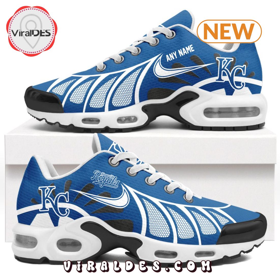 MLB Kansas City Royals Custom Air Max Plus Shoes MLB Kansas City Royals Custom Air Max Plus Shoes