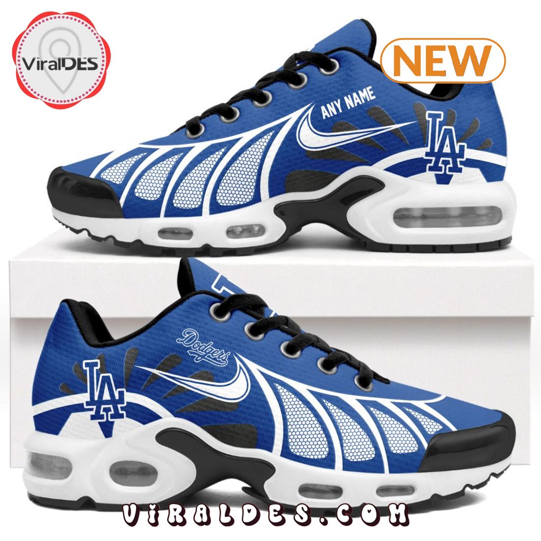 MLB Los Angeles Dodgers Custom Air Max Plus Shoes MLB Los Angeles Dodgers Custom Air Max Plus Shoes