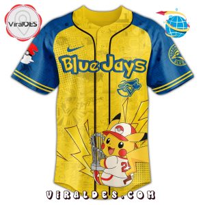 Toronto Blue Jays MLB Pokémon GO Night Baseball Jersey