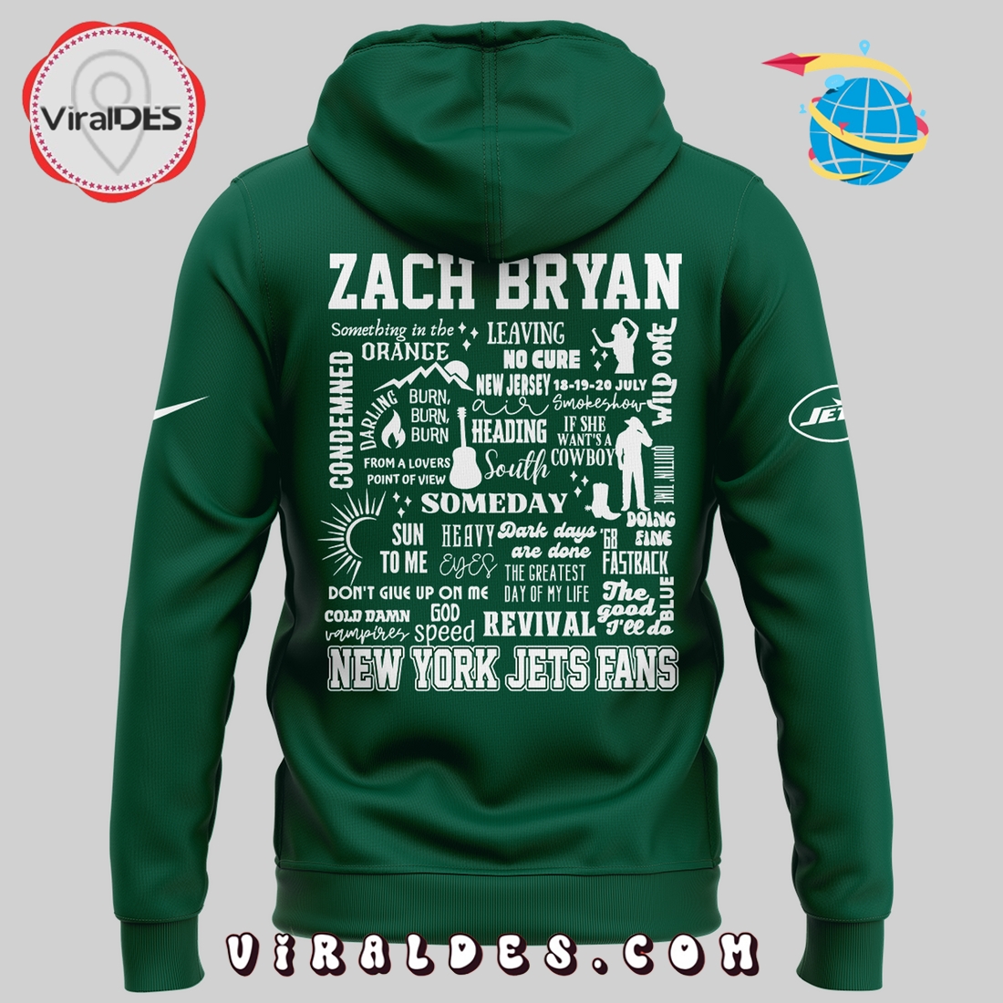 New York Jets x Zach Bryan Metlife Stadium 2025 Hoodie New York Jets x Zach Bryan Metlife Stadium 2025 Hoodie