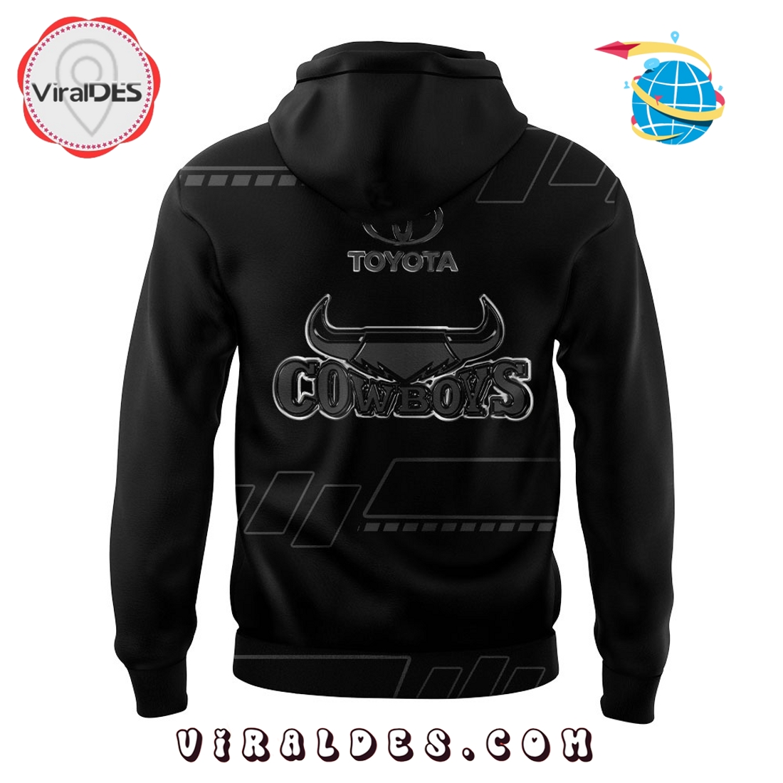 NQ Cowboys Back In Black Old Logo Hoodie And Pants NQ Cowboys Back In Black Old Logo Hoodie And Pants