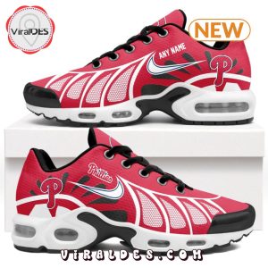 MLB Philadelphia Phillies Custom Air Max Plus Shoes