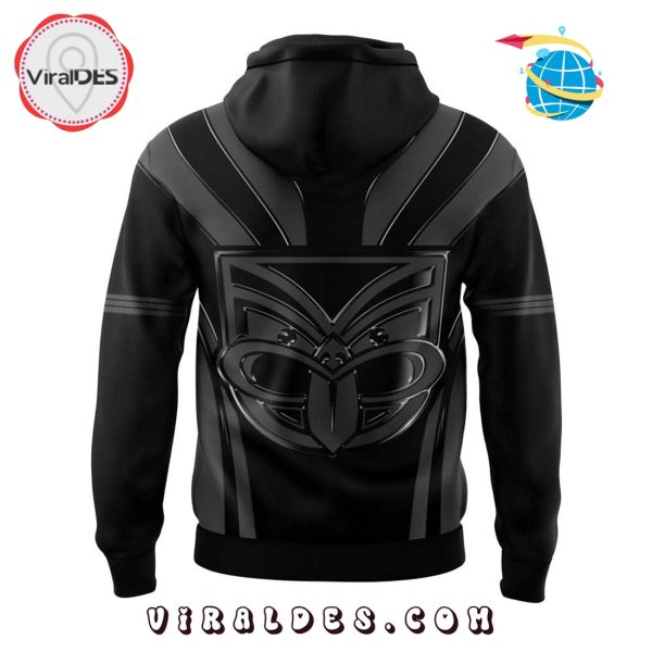 One NZ Warriors Back In Black Limited Edition Hoodie