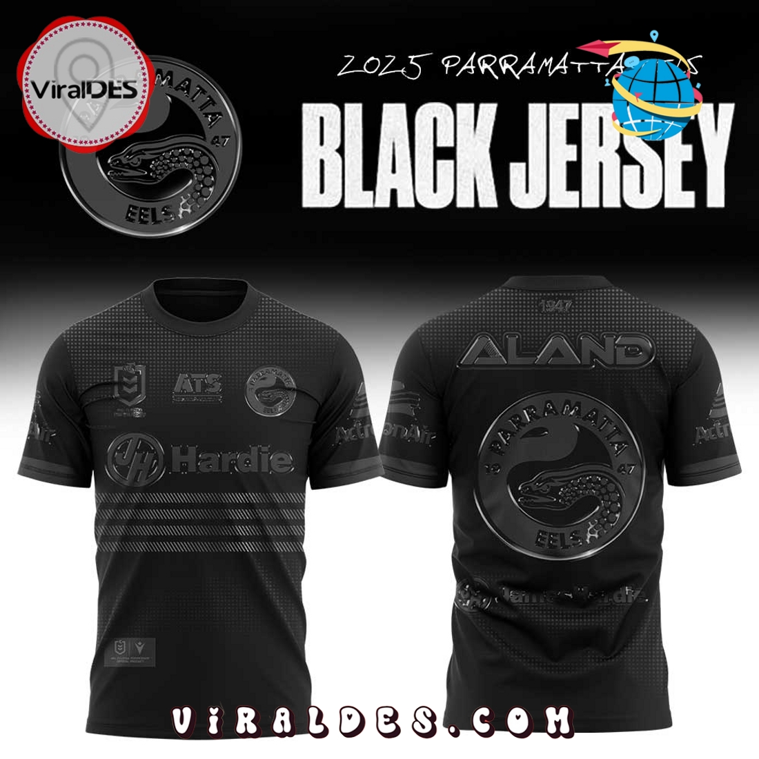Parramatta Eels Back In Black Limited Edition Hoodie Parramatta Eels Back In Black Limited Edition Hoodie