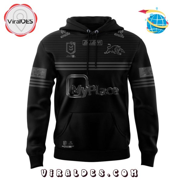 Penrith Panthers Back In Black Limited Edition Hoodie