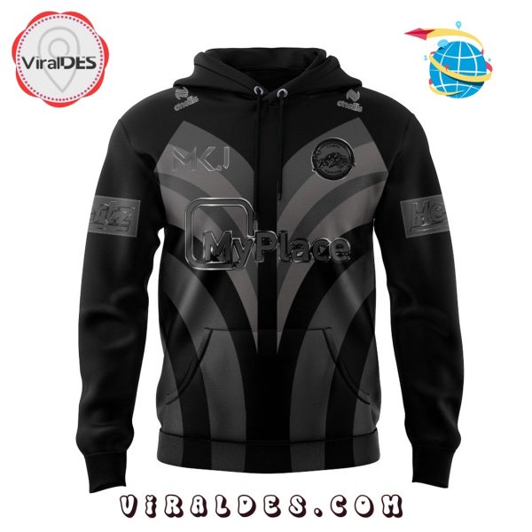 Penrith Panthers Back In Black Old Logo Hoodie 2025