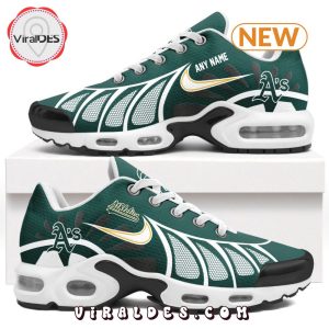 MLB Oakland Athletics Custom Air Max Plus Shoes