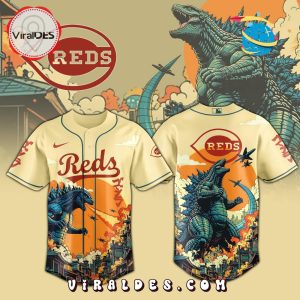 Cincinnati Reds 2025 Godzilla Limited Edition Jersey