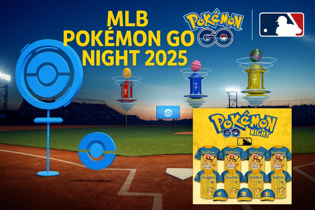 Seattle Mariners x Pokémon GO Night 2025 Baseball Jersey official product design