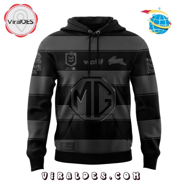 South Sydney Rabbitohs Custom Back In Black Hoodie