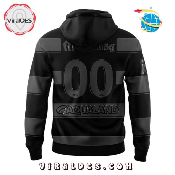 South Sydney Rabbitohs Custom Back In Black Hoodie