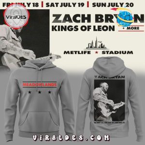 2025 Zach Bryan Meadowlands Grey Shirt