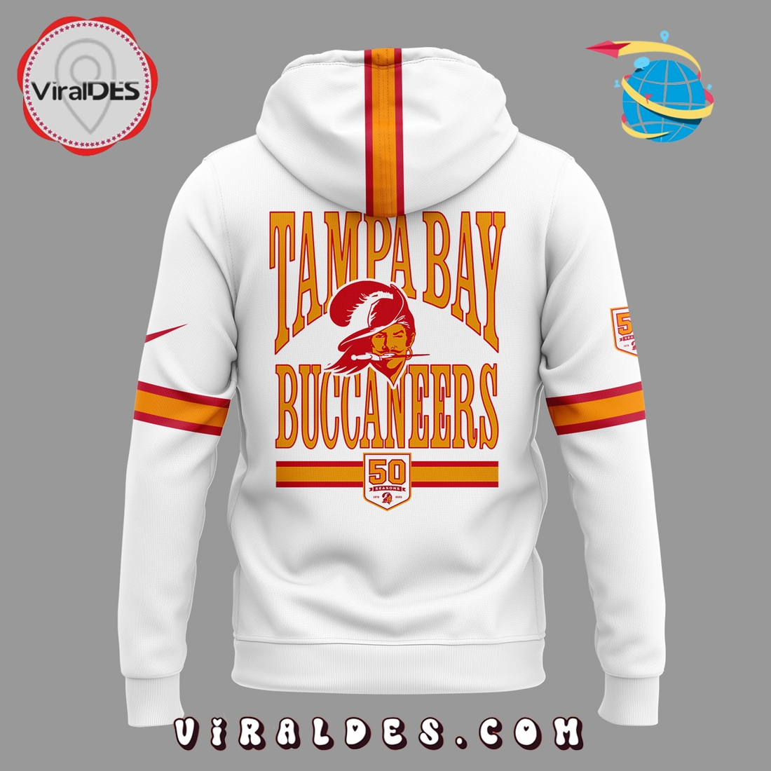 Tampa Bay Buccaneers 50th Season Essential Hoodie, Long Pants Tampa Bay Buccaneers 50th Season Essential Hoodie, Long Pants