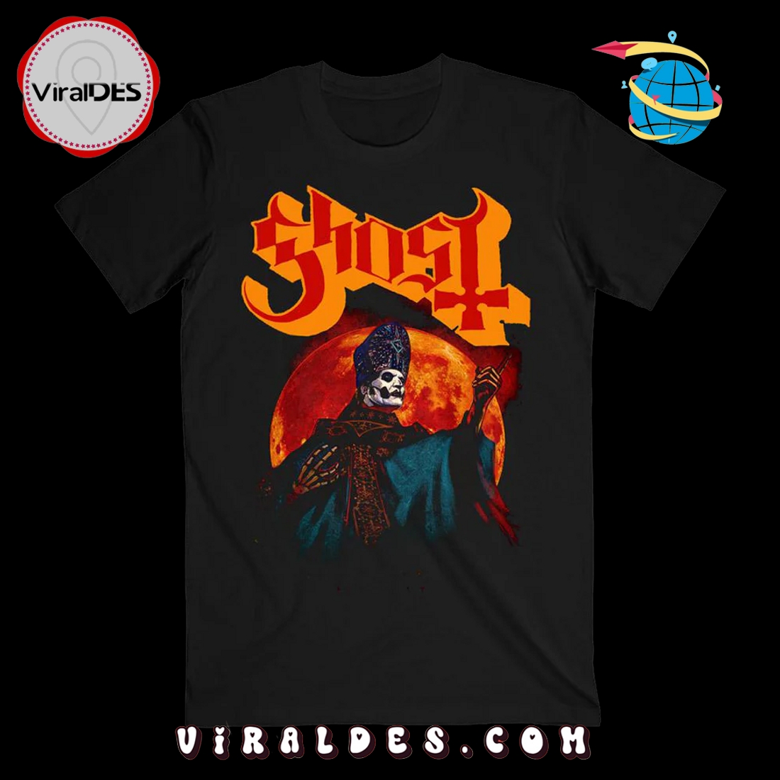 The Band Ghost The Skeletour Limited Edition T-Shirt The Band Ghost The Skeletour Limited Edition T-Shirt
