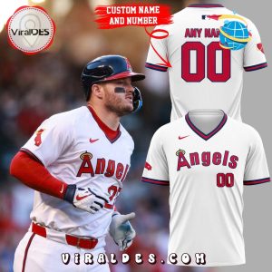 Personalized LA Angels Alternate Throwback Shirt