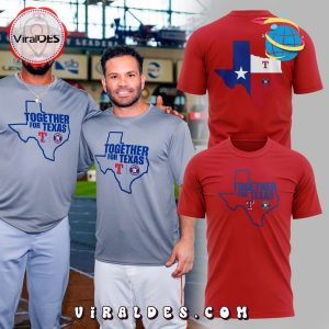 Houston Astros Together For Texas Red Shirt