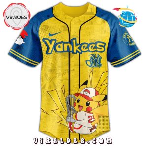 New York Yankees x Pokémon GO Night 2025 Baseball Jersey