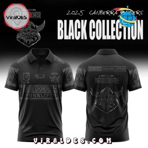 Limited Edition Canberra Raiders Back In Black Polo