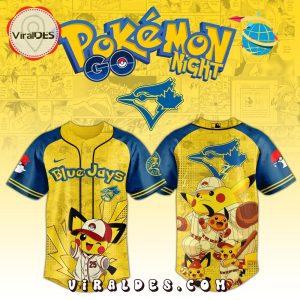 Toronto Blue Jays x Pokémon GO Night Limited Edition Jersey