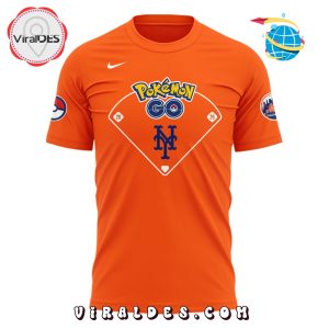 New York Mets x Pokémon GO Orange Shirt