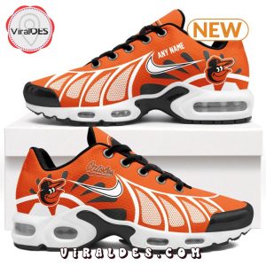 MLB Baltimore Orioles Custom Air Max Plus Shoes