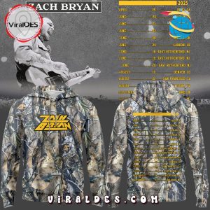 Zach Bryan Camo Limited Edition 2025 Hoodie, Long Pants