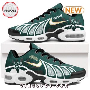 MLB Oakland Athletics Custom Air Max Plus Shoes