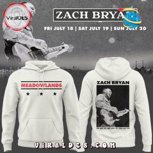 2025 Zach Bryan Meadowlands Cream Hoodie, Long Pants