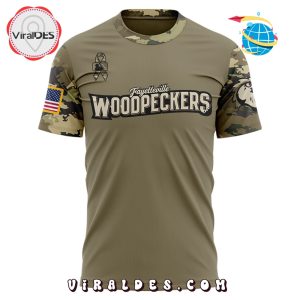 Fayetteville Woodpeckers Military Appreciation Night Hoodie