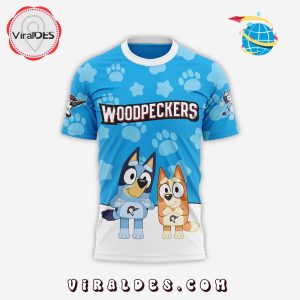 Fayetteville Woodpeckers x Bluey Day Hoodie 2025