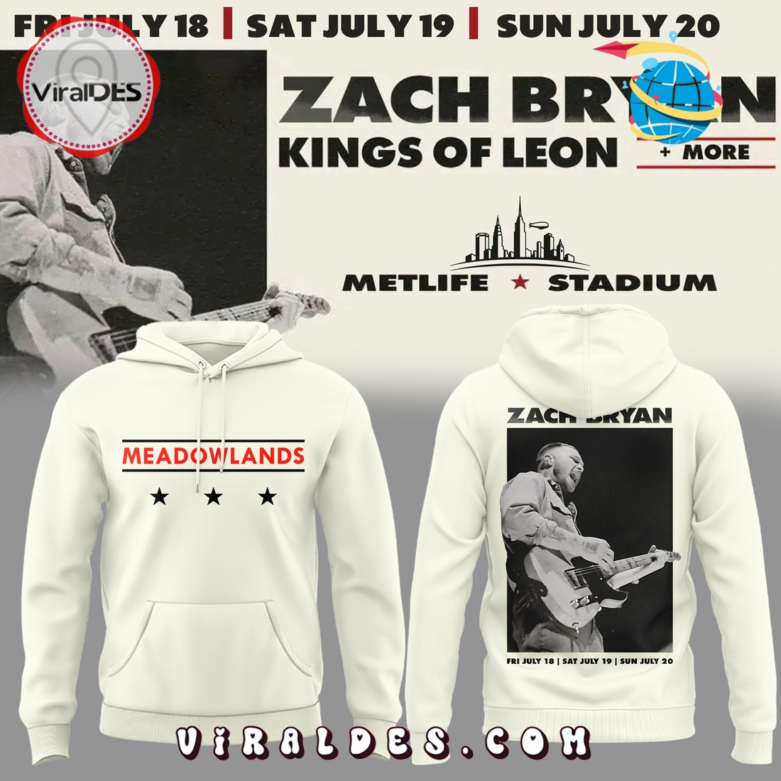 Zach Bryan Kings Of Leon 2025 Hoodie, Long Pants Zach Bryan Kings Of Leon 2025 Hoodie, Long Pants