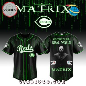 Cincinnati Reds MLB The Matrix Baseball Jersey