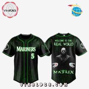 Seattle Mariners MLB The Matrix Baseball Jersey