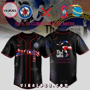 Seattle Mariners x The Who NA Farewell Tour Jersey Seattle Mariners x The Who NA Farewell Tour Jersey