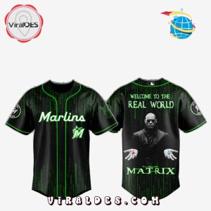 Miami Marlins MLB The Matrix Baseball Jersey