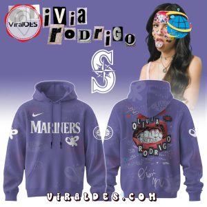 Seattle Mariners MLB x Olivia Rodrigo Guts World Tour Hoodie