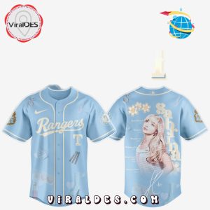 Texas Rangers MLB x Sabrina Carpenter 2025 Baseball Jersey