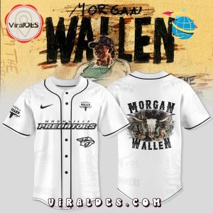 Nashville Predators x Morgan Wallen 2025 Baseball Jersey