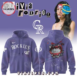 Colorado Rockies MLB x Olivia Rodrigo Guts World Tour Hoodie
