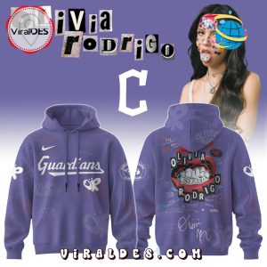 Cleveland Guardians MLB x Olivia Rodrigo Guts World Tour Hoodie