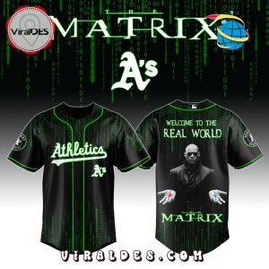 Oakland Athletics MLB The Matrix Baseball Jersey