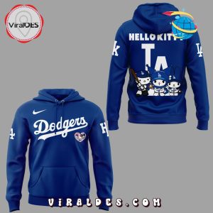 Dodgers MLB x Hello Kitty Blue Hoodie, Long Pants
