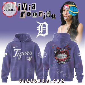 Detroit Tigers MLB x Olivia Rodrigo Guts World Tour Hoodie