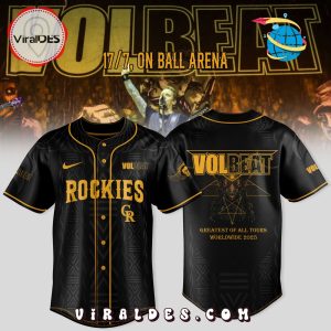 Colorado Rockies x VOLBEAT Greatest of All Tours Jersey Colorado Rockies x VOLBEAT Greatest of All Tours Jersey