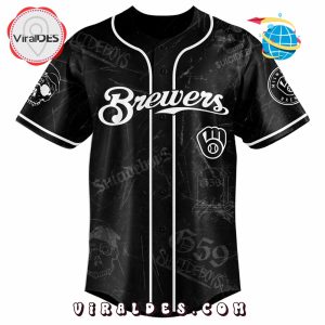 Milwaukee Brewers MLB x Suicideboys G59 Baseball Jersey